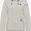 Schmuddelwedda Sweats à Capuche Sweat-shirt Femme Gris Chiné