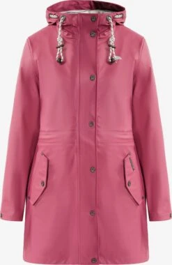 Schmuddelwedda Manteaux De Pluie Manteau Fonctionnel Altiplano Femme Fuchsia