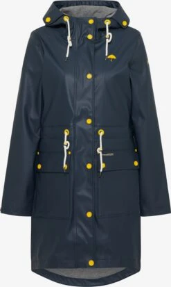 Schmuddelwedda Manteaux De Pluie Manteau Fonctionnel Incus Femme Noir