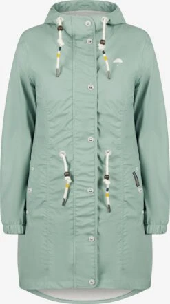 Schmuddelwedda Manteaux De Pluie Manteau Fonctionnel Femme Menthe