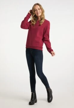 Schmuddelwedda Sweats Sweat-shirt Femme Bordeaux -Schmuddelwedda d809b311b03773297f3f3474fb23496b