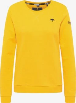 Schmuddelwedda Sweats Sweat-shirt Femme Jaune