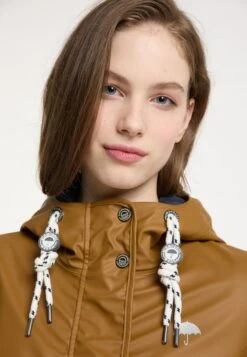 Schmuddelwedda Parkas Parka Mi-saison Femme Cognac 6 Schmuddelwedda Parkas Parka Mi-saison Femme Cognac -Schmuddelwedda d921587bee28b057cbe6ae6e29c9191a