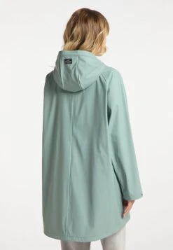 Schmuddelwedda Manteaux De Pluie Manteau Mi-saison Femme Menthe -Schmuddelwedda de4a1161249d8e722492231d8b91f456