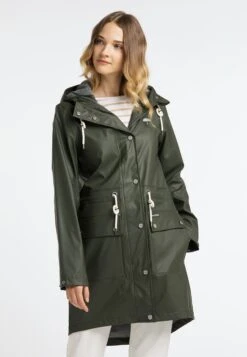 Schmuddelwedda Manteaux De Pluie Manteau Fonctionnel Femme Kaki -Schmuddelwedda e15e9f730fb0cabbf571f612a72039a5