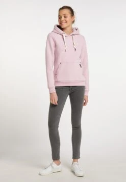 Schmuddelwedda Sweats à Capuche Sweat-shirt Femme Rose Clair -Schmuddelwedda e2862af4f5000deb8fee9502ea558fb4