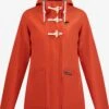 Schmuddelwedda Manteaux Courts Manteau Mi-saison Femme Rouge -Schmuddelwedda e7b75a79dfc2e1681548ee75b892a351
