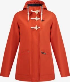 Schmuddelwedda Manteaux Courts Manteau Mi-saison Femme Rouge