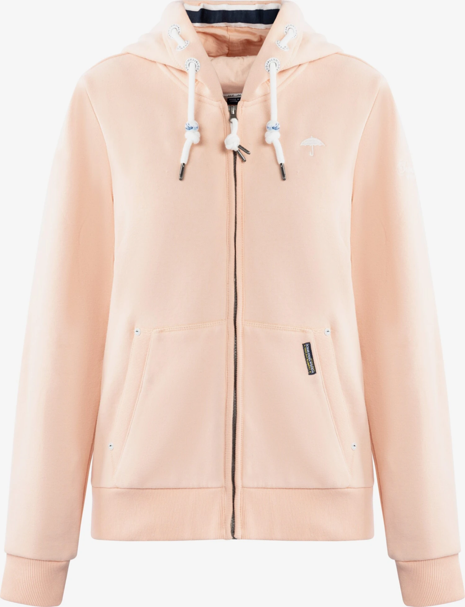 Schmuddelwedda Sweats Zippés Veste De Survêtement Femme Pêche