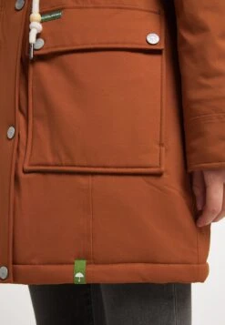 Schmuddelwedda Parkas Parka D’hiver Femme Rouille -Schmuddelwedda eaa0ae3f1bad216e6ce987d84a01dc3b