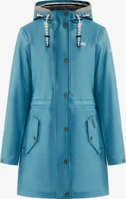 Schmuddelwedda Manteaux De Pluie Manteau Fonctionnel Altiplano Femme Bleu