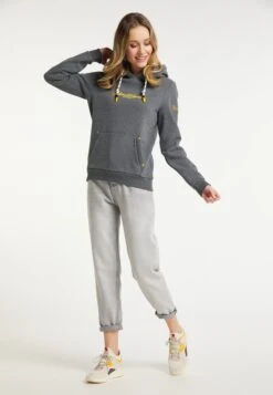 Schmuddelwedda Sweats à Capuche Sweat-shirt Hamburg Hafencity Femme Gris Chiné -Schmuddelwedda eca0d0f4acc5afec7b6beb1187135ded