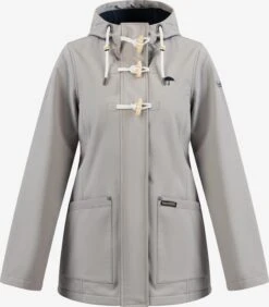 Schmuddelwedda Manteaux Courts Manteau Mi-saison Femme Gris