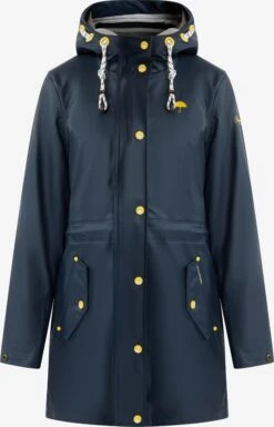 Schmuddelwedda Manteaux De Pluie Manteau Fonctionnel Altiplano Femme Marine