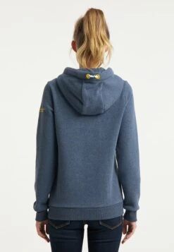 Schmuddelwedda Sweats à Capuche Sweat-shirt Femme Bleu Chiné 4 Schmuddelwedda Sweats à Capuche Sweat-shirt Femme Bleu Chiné -Schmuddelwedda f121abc8d595bc9fddea514118f6173e