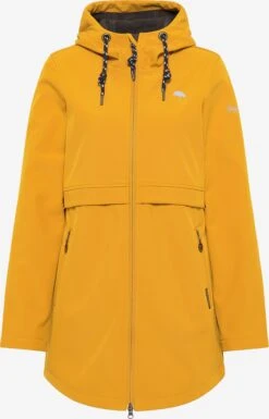 Schmuddelwedda Manteaux De Pluie Manteau Fonctionnel Femme Moutarde