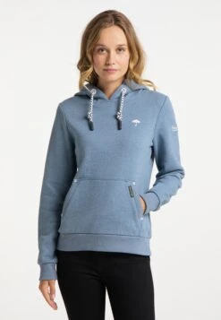Schmuddelwedda Sweats à Capuche Sweat-shirt Femme Bleu Fumé -Schmuddelwedda f29ebb6d90828d79044eb458f285a480