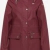 Schmuddelwedda Manteaux De Pluie Manteau Fonctionnel Femme Bordeaux -Schmuddelwedda f3793e3bff6bd2f86b56369b9e884e8a