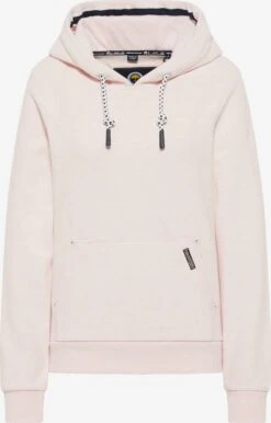 Schmuddelwedda Sweats à Capuche Sweat-shirt Femme Rose
