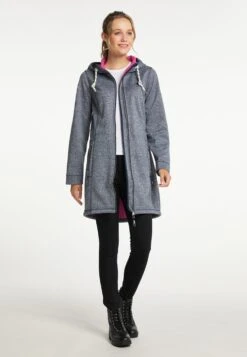 Schmuddelwedda Manteaux De Pluie Manteau Fonctionnel Femme Bleu Chiné -Schmuddelwedda f5e26c3d28f9bf201e9a5720c3a2892d