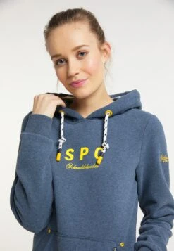 Schmuddelwedda Sweats à Capuche Sweat-shirt Sankt Peter-Ording Femme Bleu Chiné 6 Schmuddelwedda Sweats à Capuche Sweat-shirt Sankt Peter-Ording Femme Bleu Chiné -Schmuddelwedda f69960f284aa5232388a69c9bebb47a2