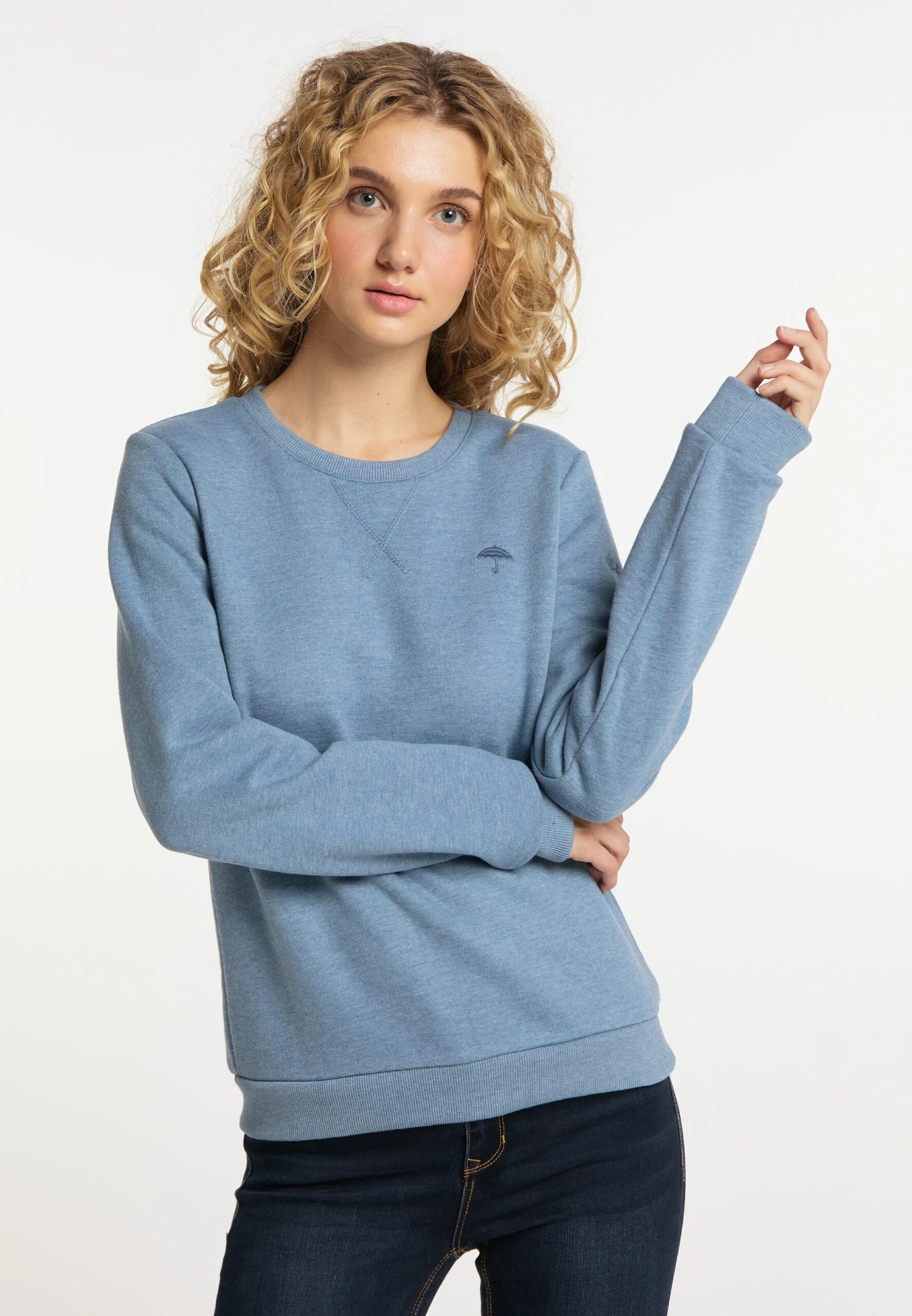 Sweats Sweat-shirt Femme bleu chiné Schmuddelwedda Sweats Sweat-shirt Femme Bleu Chiné -Schmuddelwedda fa4697f000efbeefb984a5a2d61b04e7 scaled