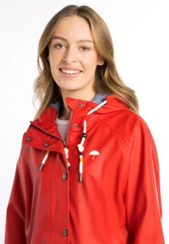 Schmuddelwedda Vestes Dextérieur Veste Fonctionnelle Femme Rouge Orangé -Schmuddelwedda fb3305ed20b7fa1afb088b2e8988f924