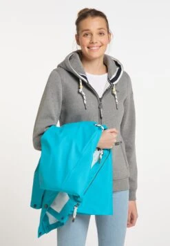 Schmuddelwedda Manteaux De Pluie Manteau Fonctionnel Femme Bleu -Schmuddelwedda fe51382dac5134ca7d1ddc78bb2c7712