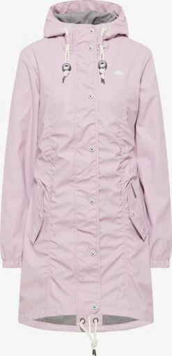 Schmuddelwedda Manteaux De Pluie Manteau Mi-saison Femme Rose Clair