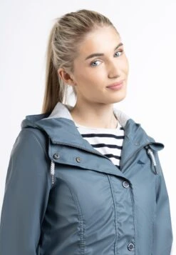 Schmuddelwedda Manteaux De Pluie Manteau Fonctionnel Femme Bleu-gris 6 Schmuddelwedda Manteaux De Pluie Manteau Fonctionnel Femme Bleu-gris -Schmuddelwedda ffa9d7f18ea512169aa2f07acdd29ec4